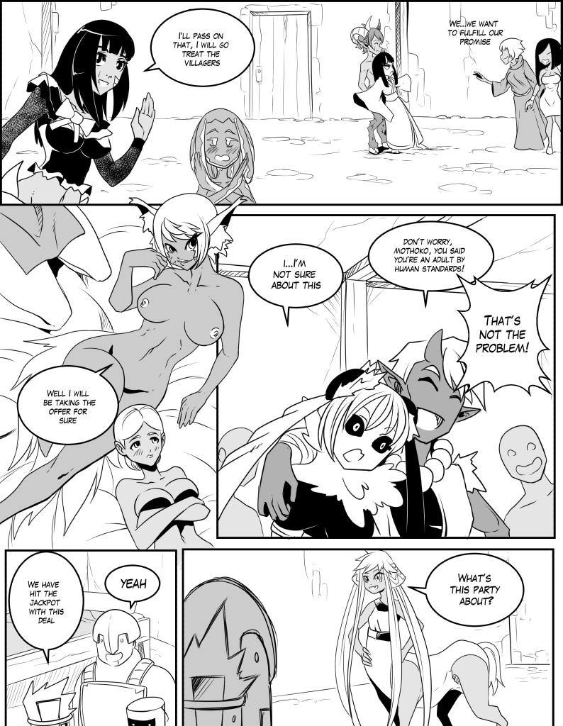 Monster girls on tour - Episode 200, Page 1: Page 200